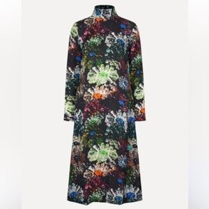 STINE GOYA Multicolor Floral Midi Dress